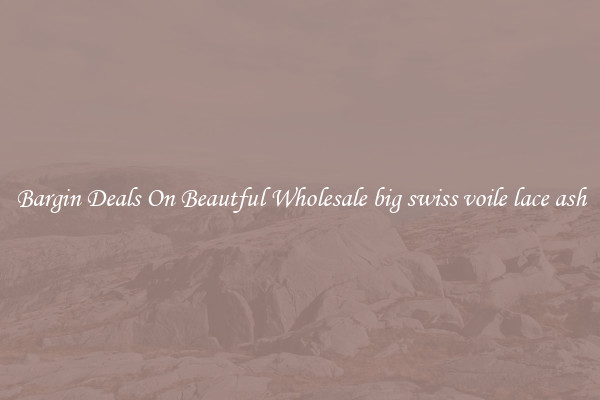 Bargin Deals On Beautful Wholesale big swiss voile lace ash