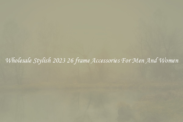 Wholesale Stylish 2023 26 frame Accessories For Men And Women